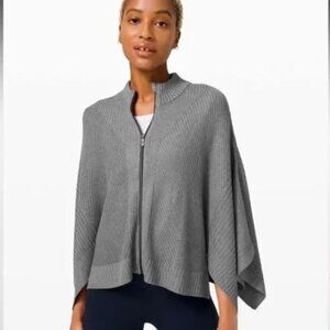 lululemon Softer Still Wrap in Heathered Asphalt Grey